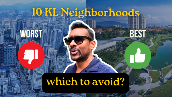 Top 5 Best & Worst Neighborhoods in KL
